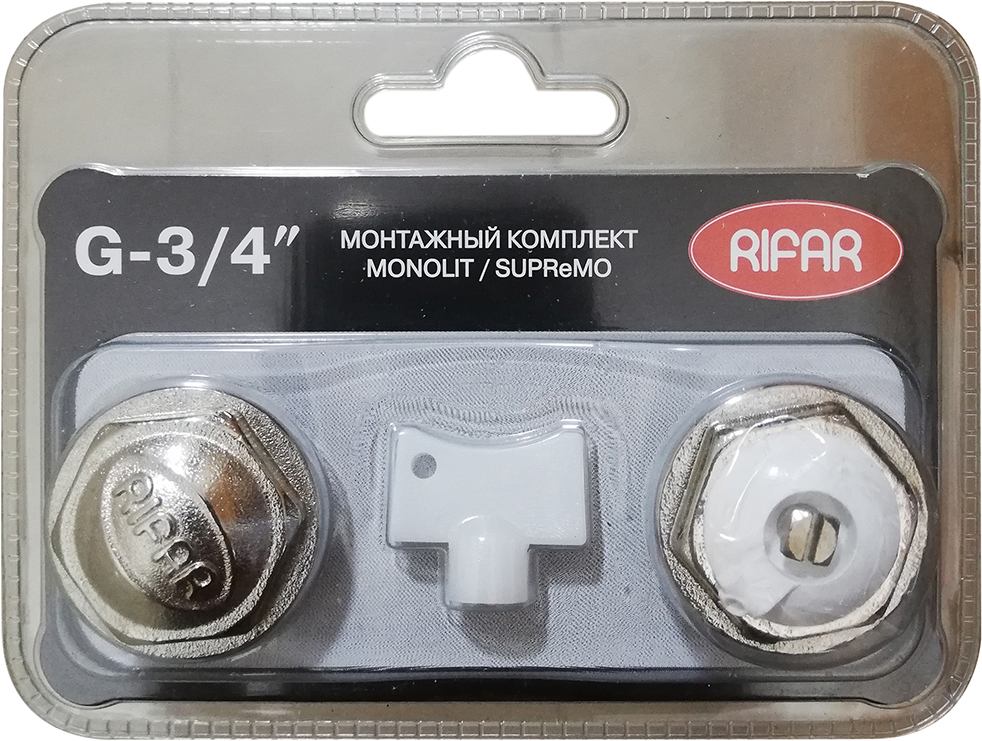 Монтажный комплект для радиаторов Rifar Monolit, SuPReMO